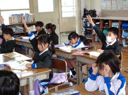 2年生国語の授業