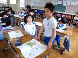 2年生国語の授業