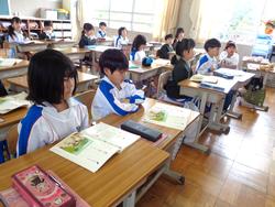 2年生国語の授業