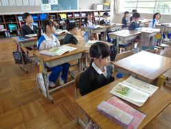 2年生国語の授業