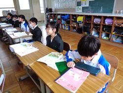 2年生国語の授業