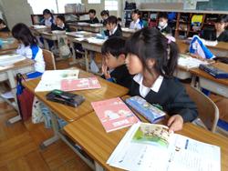 2年生国語の授業