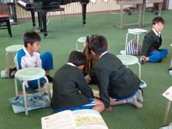 3年生音楽の授業