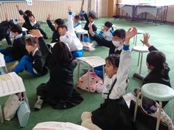 3年生音楽の授業