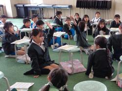 3年生音楽の授業