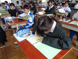 5年生理科の授業