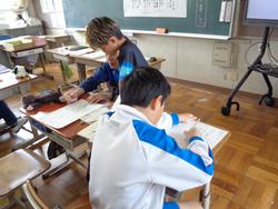 4年生国語の授業