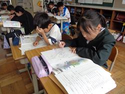 3年生社会の授業