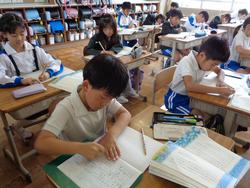 3年生国語の授業