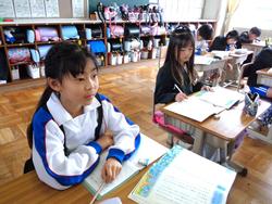 3年生国語の授業