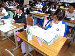 3年生国語の授業