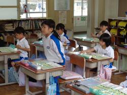 1年生算数の授業