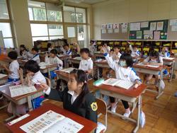 1年生算数の授業