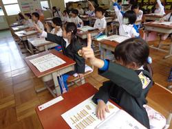 1年生算数の授業