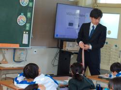 2年授業参観の様子