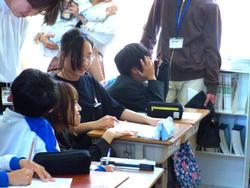 4年授業参観の様子