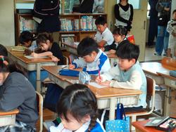 4年授業参観の様子