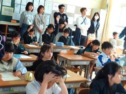 4年授業参観の様子