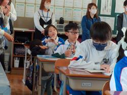5年授業参観の様子