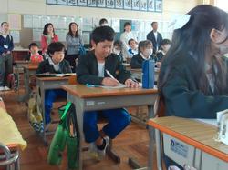 5年授業参観の様子