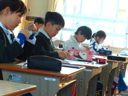 5年授業参観の様子