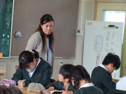 6年授業参観の様子