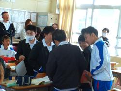 6年授業参観の様子