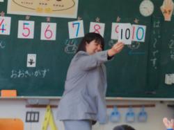 1年授業参観の様子