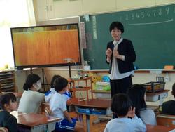 1年授業参観の様子