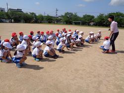 1年生体育の授業