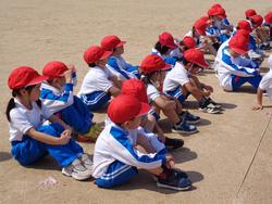 1年生体育の授業