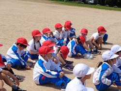 1年生体育の授業