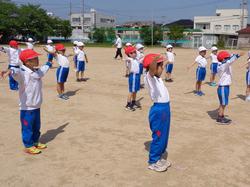 1年生体育の授業