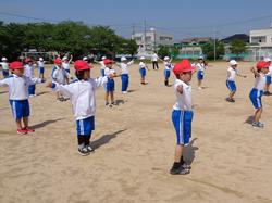 1年生体育の授業