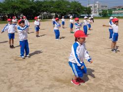 1年生体育の授業