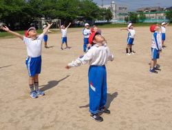 1年生体育の授業