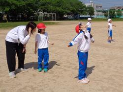 1年生体育の授業