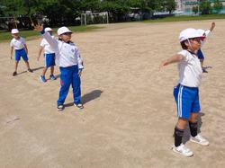 1年生体育の授業