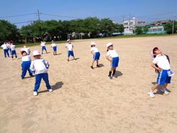 1年生体育の授業