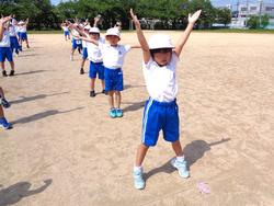 1年生体育の授業