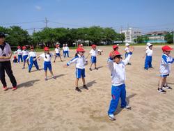 1年生体育の授業