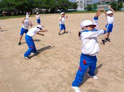 1年生体育の授業