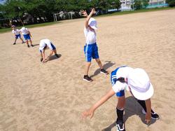 1年生体育の授業