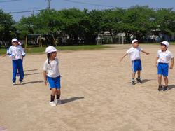 1年生体育の授業