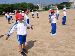 1年生体育の授業