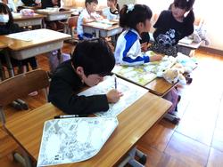 2年生生活科の授業