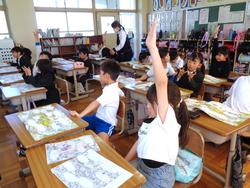 2年生生活科の授業