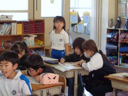 2年生生活科の授業