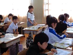 2年生生活科の授業
