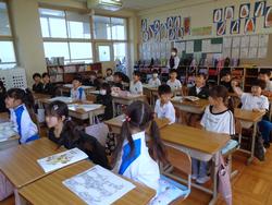 2年生生活科の授業